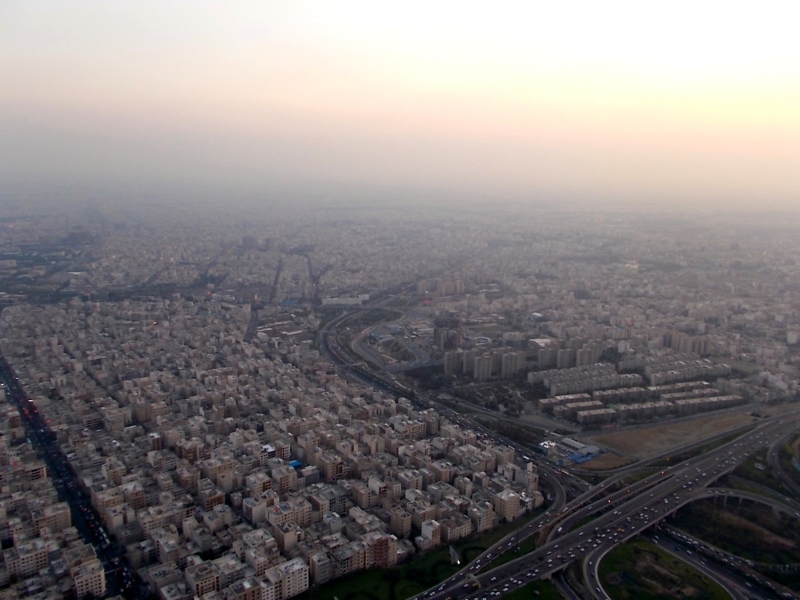 Blick vom Borj-e Milad