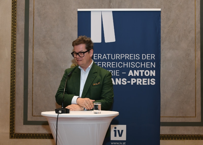 Begrüßung durch Generalsekretär der IV, Christoph Neumayer (Copyright: Markus Prantl)